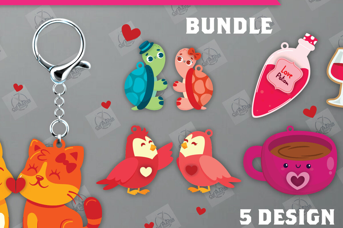 Intra απο ξύλο plywood 3mm-4mm πάχος - Δέσμη  κοπής με μπρελόκ για ζευγάρια Δίασταση 4x4 cm INTRAFABR-112811288