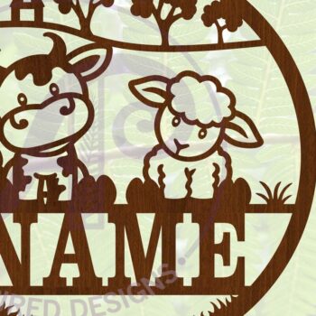 Intra απο ξύλο plywood 3mm-4mm πάχος -  περικοπής   Name Sign Δίασταση 30x20 cm INTRAFABR-70574951 - Image 2