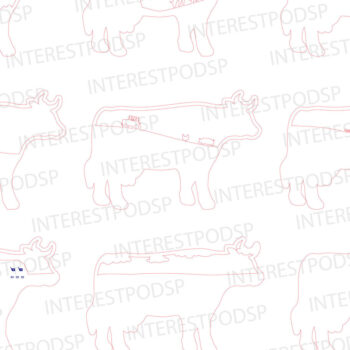 Intra απο ξύλο plywood 3mm-4mm πάχος -  Αποκοπής Laser Farm Cow Farm  Δίασταση 20x20 cm INTRAFABR-93069640 - Image 3