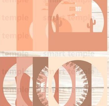 Intra απο ξύλο plywood 3mm-4mm πάχος -   Cowboy Boots για Cricut Δίασταση 30x20 cm INTRAFABR-80156303 - Image 3