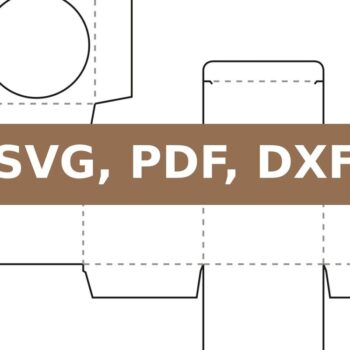 Intra απο ξύλο plywood 3mm-4mm πάχος - Κουτί κρέμας Δίασταση 20x20 cm INTRAFABR-33137563 - Image 2