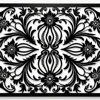 Intra απο ξύλο plywood 3mm-4mm πάχος - Creative Laser Cut File Set – Όμορφο Δίασταση 30x30 cm INTRAFABR-123579962 - Image 4