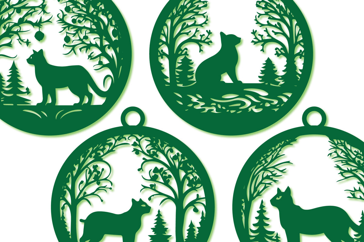 Intra απο ξύλο plywood 3mm-4mm πάχος - Πακέτο Cricut Χριστουγεννιάτικο Animal  Δίασταση 4x4 cm INTRAFABR-83872352