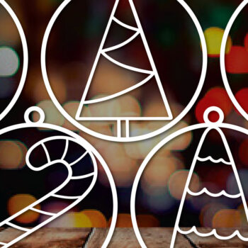 Intra απο ξύλο plywood 3mm-4mm πάχος - Πακέτο Cricut Χριστουγεννιάτικη διακόσμηση  Δίασταση 4x4 cm INTRAFABR-83388895 - Image 6