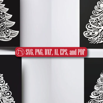 Intra απο ξύλο plywood 3mm-4mm πάχος - Cricut Χριστουγεννιάτικο Στολίδι Πακέτο Δίασταση 6x6 cm INTRAFABR-82636537 - Image 2