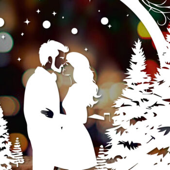 Intra απο ξύλο plywood 3mm-4mm πάχος - Cricut Χριστουγεννιάτικο Στολίδι Decor Δίασταση 4x4 cm INTRAFABR-83523579 - Image 1