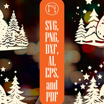 Intra απο ξύλο plywood 3mm-4mm πάχος - Πακέτο Cricut Christmas Snowman  Δίασταση 6x6 cm INTRAFABR-83600516 - Image 4