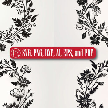 Intra απο ξύλο plywood 3mm-4mm πάχος - Πακέτο Χριστουγεννιάτικου στεφάνου Cricut  Δίασταση 6x6 cm INTRAFABR-81590455 - Image 3