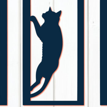 Intra απο ξύλο plywood 3mm-4mm πάχος - Κουφώματα πορτών Cricut με Cat  Δίασταση 4x4 cm INTRAFABR-104057721 - Image 1