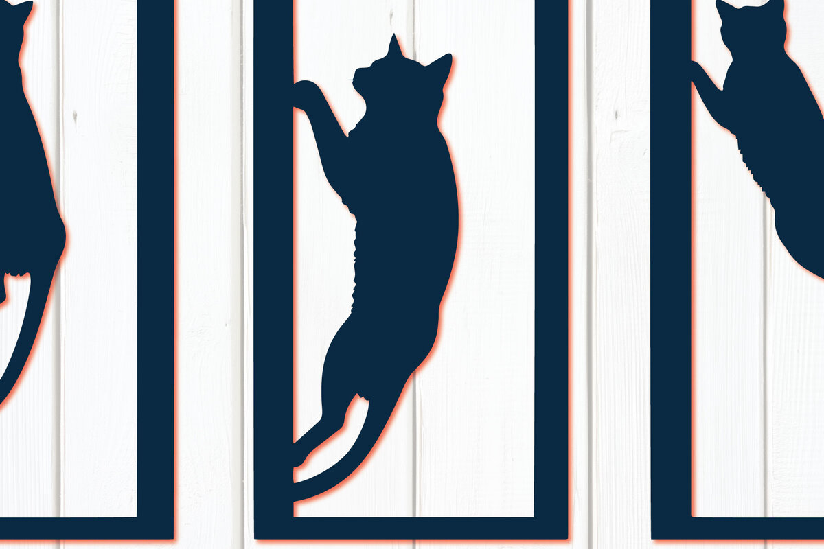 Intra απο ξύλο plywood 3mm-4mm πάχος - Κουφώματα πορτών Cricut με Cat  Δίασταση 4x4 cm INTRAFABR-104057721