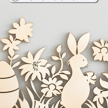 Intra απο ξύλο plywood 3mm-4mm πάχος - Συλλογή Cricut Easter Laser Cut  Δίασταση 4x4 cm INTRAFABR-94147328 - Image 7