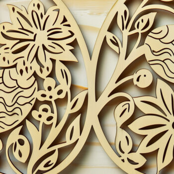 Intra απο ξύλο plywood 3mm-4mm πάχος - Συλλογή Cricut Easter Laser Cut  Δίασταση 4x4 cm INTRAFABR-94147328 - Image 9