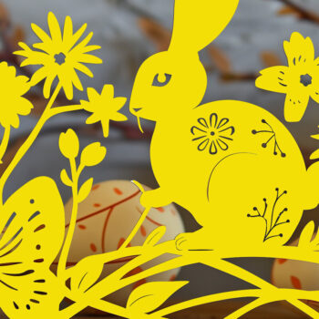 Intra απο ξύλο plywood 3mm-4mm πάχος - Cricut Πασχαλινό Χαρτί Κοπή Δίασταση 4x4 cm INTRAFABR-91342273 - Image 5