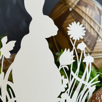 Intra απο ξύλο plywood 3mm-4mm πάχος - Πακέτο αρχείων Πασχαλινής  Cricut Δίασταση 4x4 cm INTRAFABR-92145576 - Image 3