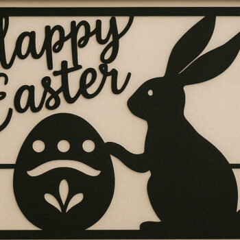 Intra απο ξύλο plywood 3mm-4mm πάχος - Πακέτο  Πασχαλινής διακόσμησης τοίχων Cricut Δίασταση 4x4 cm INTRAFABR-120106168 - Image 4