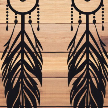 Intra απο ξύλο plywood 3mm-4mm πάχος - Πακέτο  Διακόσμηση με φτερά Cricut Δίασταση 4x4 cm INTRAFABR-84745172 - Image 8