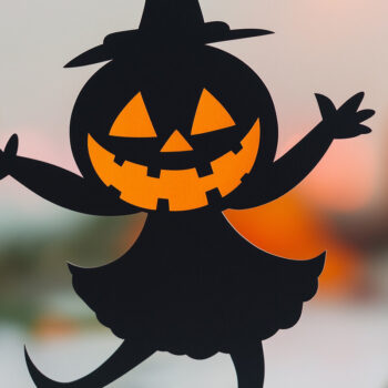 Intra απο ξύλο plywood 3mm-4mm πάχος - Cricut Halloween Χορευτικός Χαρακτήρας Δίασταση 4x4 cm INTRAFABR-107736638 - Image 1