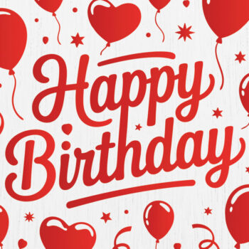 Intra απο ξύλο plywood 3mm-4mm πάχος - Cricut Happy Birthday Card Design 11 Δίασταση 20x20 cm INTRAFABR-121407621 - Image 1