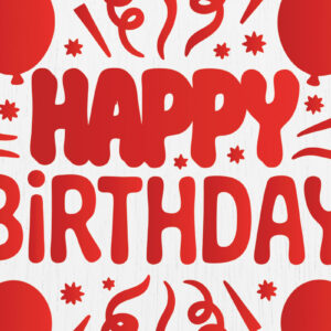 Intra απο ξύλο plywood 3mm-4mm πάχος - Cricut Happy Birthday Card  Design 12 Δίασταση 20x20 cm INTRAFABR-121407669