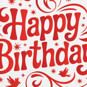 Intra απο ξύλο plywood 3mm-4mm πάχος - Cricut Happy Birthday Card  Design 16 Δίασταση 20x20 cm INTRAFABR-121407849