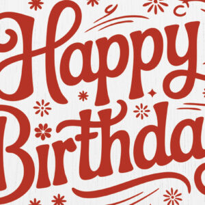 Intra απο ξύλο plywood 3mm-4mm πάχος - Cricut Happy Birthday Card  Design 5 Δίασταση 20x20 cm INTRAFABR-121214727