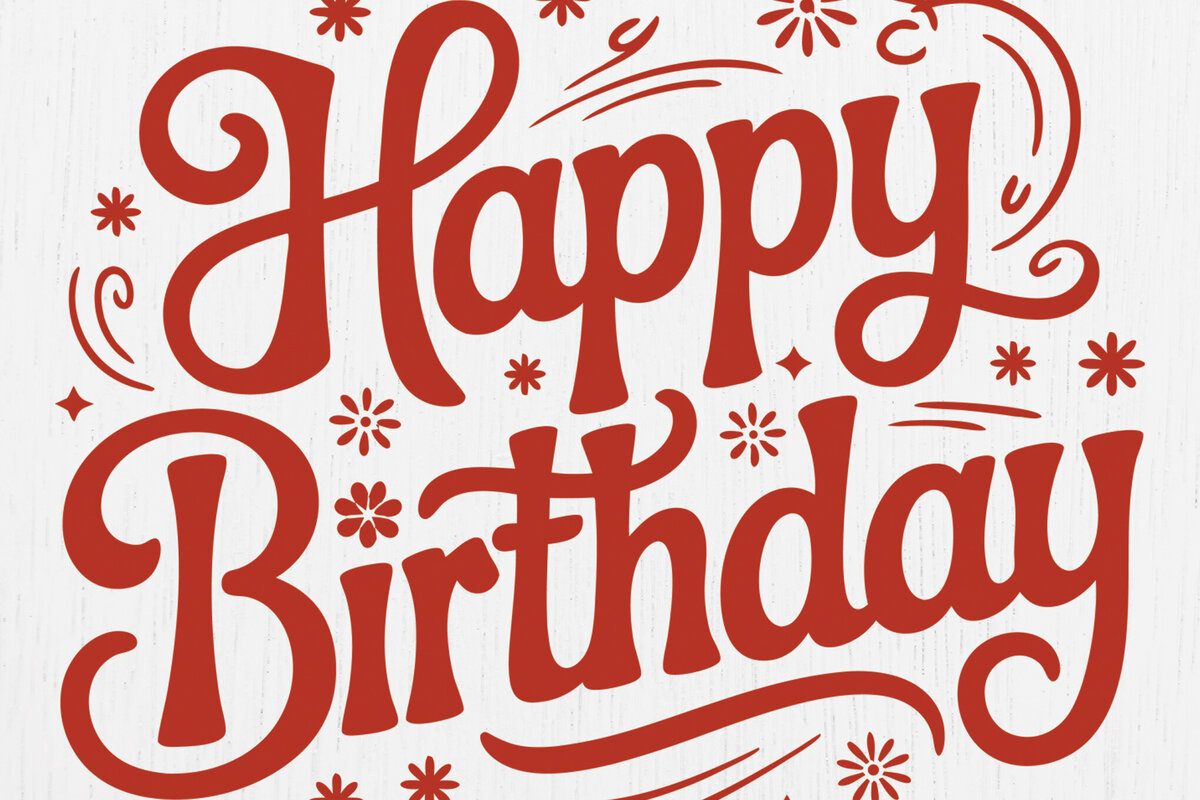 Intra απο ξύλο plywood 3mm-4mm πάχος - Cricut Happy Birthday Card  Design 5 Δίασταση 20x20 cm INTRAFABR-121214727