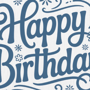 Intra απο ξύλο plywood 3mm-4mm πάχος - Cricut Happy Birthday Card  Design 7 Δίασταση 20x20 cm INTRAFABR-121298989