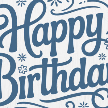 Intra απο ξύλο plywood 3mm-4mm πάχος - Cricut Happy Birthday Card Design 7 Δίασταση 20x20 cm INTRAFABR-121298989 - Image 1