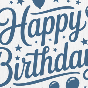 Intra απο ξύλο plywood 3mm-4mm πάχος - Cricut Happy Birthday Card  Design 9 Δίασταση 20x20 cm INTRAFABR-121299148