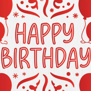 Intra απο ξύλο plywood 3mm-4mm πάχος - Cricut Happy Birthday Card  Design Δίασταση 20x20 cm INTRAFABR-121407710