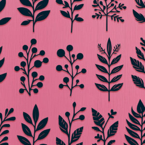 Intra απο ξύλο plywood 3mm-4mm πάχος -  Cricut Natural Shapes Plant  Cut File Δίασταση 40x50 cm INTRAFABR-115660417