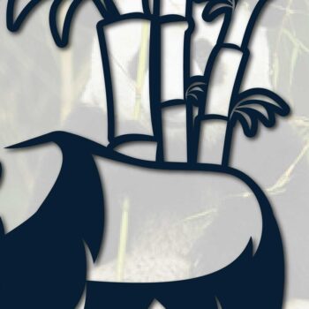 Intra απο ξύλο plywood 3mm-4mm πάχος - Cricut Panda με Bamboo  Bundle Δίασταση 20x20 cm INTRAFABR-68642107 - Image 5