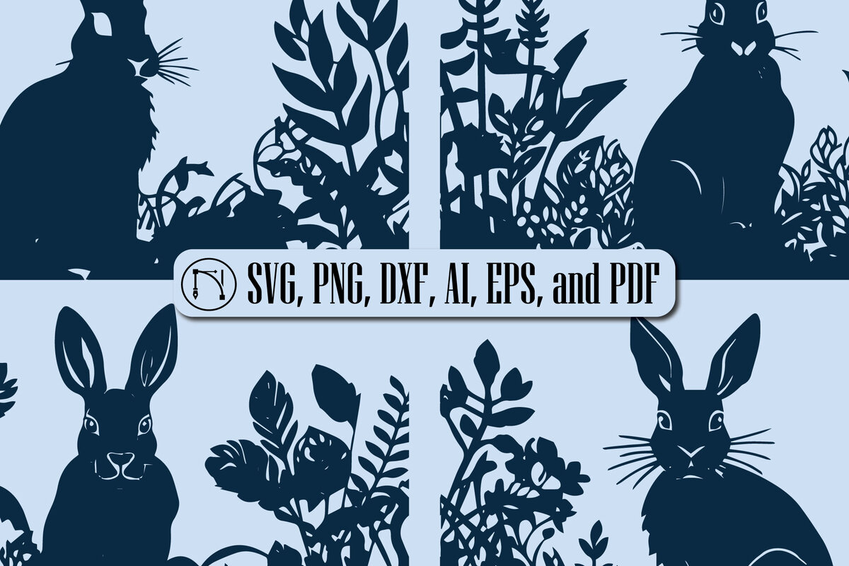 Intra απο ξύλο plywood 3mm-4mm πάχος - Πακέτο Cricut Paper Craft Rabbit  Δίασταση 4x4 cm INTRAFABR-89586842