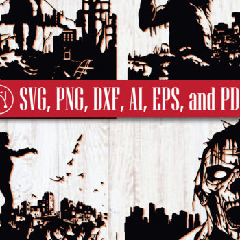 Intra απο ξύλο plywood 3mm-4mm πάχος - Πακέτο  για Halloween Paper Cricut Δίασταση 15x15 cm INTRAFABR-81187317 - Image 6