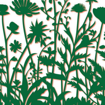 Intra απο ξύλο plywood 3mm-4mm πάχος - Πακέτο  με χαρτί Cricut Cut Wild Flowers Δίασταση 30x20 cm INTRAFABR-89285773 - Image 4