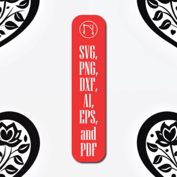 Intra απο ξύλο plywood 3mm-4mm πάχος - Πακέτο Cricut Valentine Floral Heart  Δίασταση 4x4 cm INTRAFABR-86227745 - Image 1