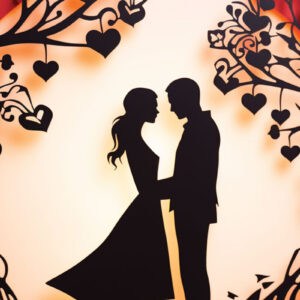 Intra απο ξύλο plywood 3mm-4mm πάχος - Σχέδια Cricut Valentine Cut Laser Δίασταση 4x4 cm INTRAFABR-88767728