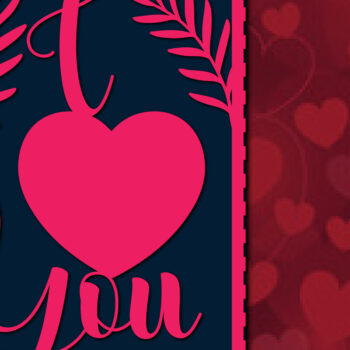 Intra απο ξύλο plywood 3mm-4mm πάχος - Πακέτο  Gift Card Cricut Valentine's Δίασταση 25x25 cm INTRAFABR-56997954 - Image 7