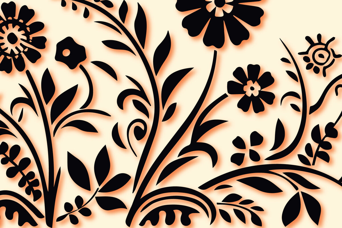 Intra απο ξύλο plywood 3mm-4mm πάχος - Πακέτο Cricut Wildflower Element  Δίασταση 4x4 cm INTRAFABR-85349167