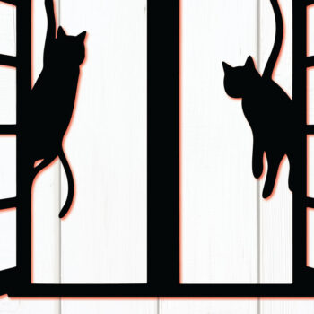 Intra απο ξύλο plywood 3mm-4mm πάχος - Παράθυρο Cricut με Πακέτο Cat  Δίασταση 4x4 cm INTRAFABR-104061841 - Image 2