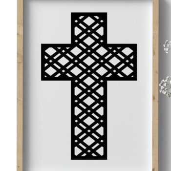 Intra απο ξύλο plywood 3mm-4mm πάχος - Κοπή Laser Cross Layered Δίασταση 15x15 cm INTRAFABR-27477111 - Image 2