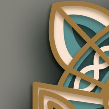 Intra απο ξύλο plywood 3mm-4mm πάχος - Cross Multilayer /Laser Cross DXF Δίασταση 30x20 cm INTRAFABR-69973270 - Image 9