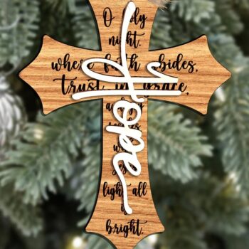 Intra απο ξύλο plywood 3mm-4mm πάχος -  κοπής στρώματος διακοσμητικών γενέθλια Δίασταση 20x20 cm INTRAFABR-111756953 - Image 2