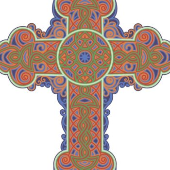 Intra απο ξύλο plywood 3mm-4mm πάχος - ΣΤΑΥΡΟ ΘΡΗΣΚΕΥΤΙΚΟ Σχέδιο κοπής ξύλου & χαρτιού Δίασταση 11x12 cm INTRAFABR-35761942 - Image 3