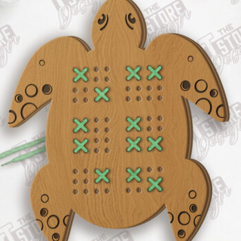 Intra απο ξύλο plywood 3mm-4mm πάχος - Δέσμη κοπής με λέιζερ Cross Stitch Animals Δίασταση 15x15 cm INTRAFABR-123352055 - Image 4