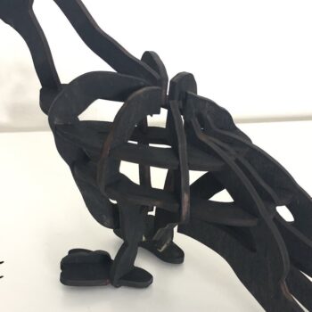 Intra απο ξύλο plywood 3mm-4mm πάχος - Crow 3D Laser Cut Sculpture Glowforge Δίασταση 20x20 cm INTRAFABR-31802654 - Image 2