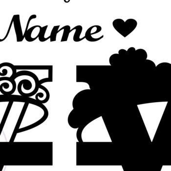 Intra απο ξύλο plywood 3mm-4mm πάχος - Κορώνα κεφαλαίο μονόγραμμα Γράμμα V  Δίασταση 30x20 cm INTRAFABR-72539619 - Image 2