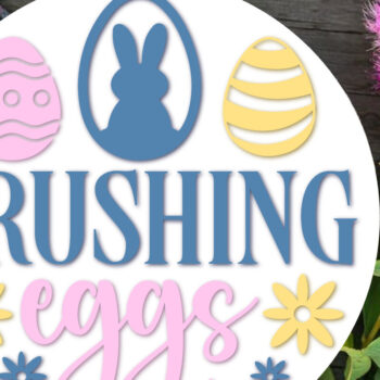 Intra απο ξύλο plywood 3mm-4mm πάχος - Σύνθλιψη αυγών στρογγυλό σχέδιο πινακίδων Δίασταση 4x4 cm INTRAFABR-118042586 - Image 4