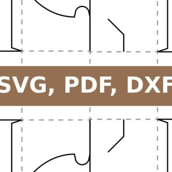 Intra απο ξύλο plywood 3mm-4mm πάχος - Κουτί κύβου Δίασταση 20x20 cm INTRAFABR-33737305 - Image 2