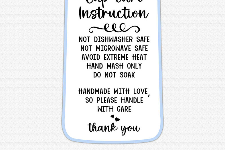 Intra απο ξύλο plywood 3mm-4mm πάχος - Οδηγίες Φροντίδας Κυπέλλου  PNG Δίασταση 20x25 cm INTRAFABR-85650588